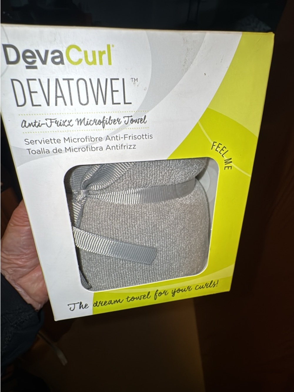DevaCurl DevaTowel Microfiber Hair Towel - Light Gray